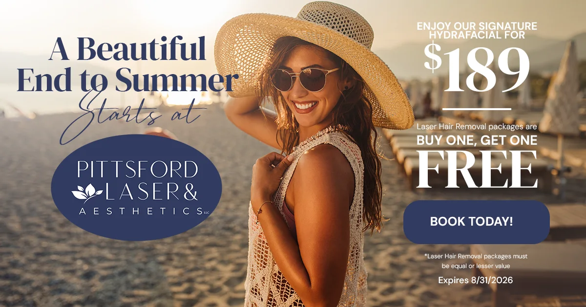 hydrafacial and bogo laser hair removal special