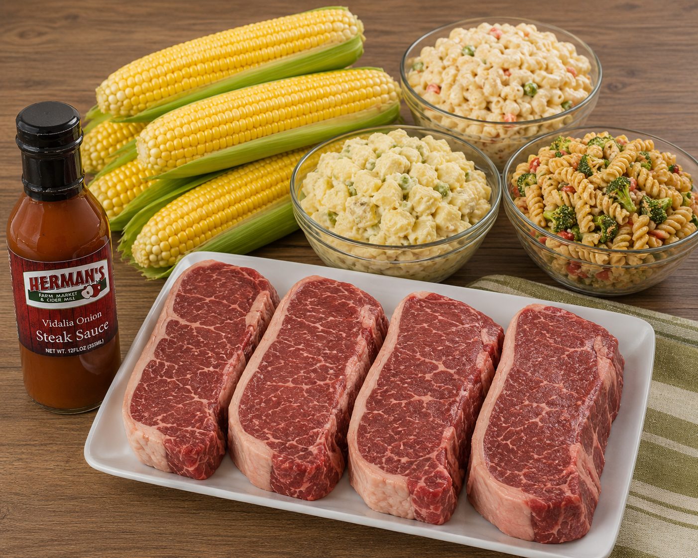 NY Strip Steak Dinner