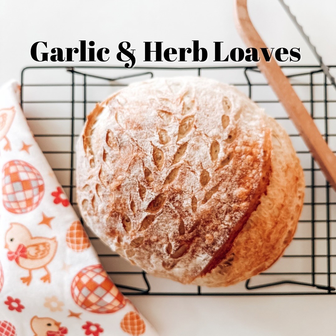 Garlic & Herb Sourdough Loaf