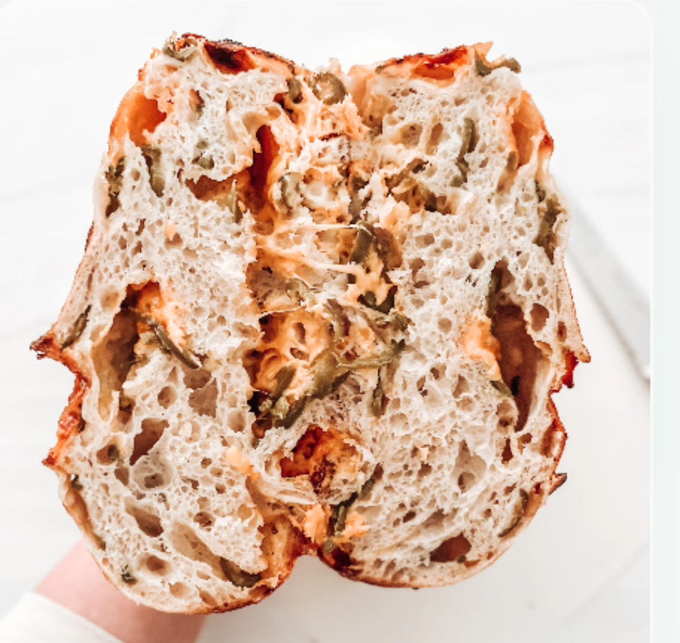 Jalapeno Cheddar Sourdough Loaf