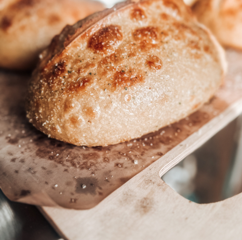 Tuscan Garlic Sourdough Loaf