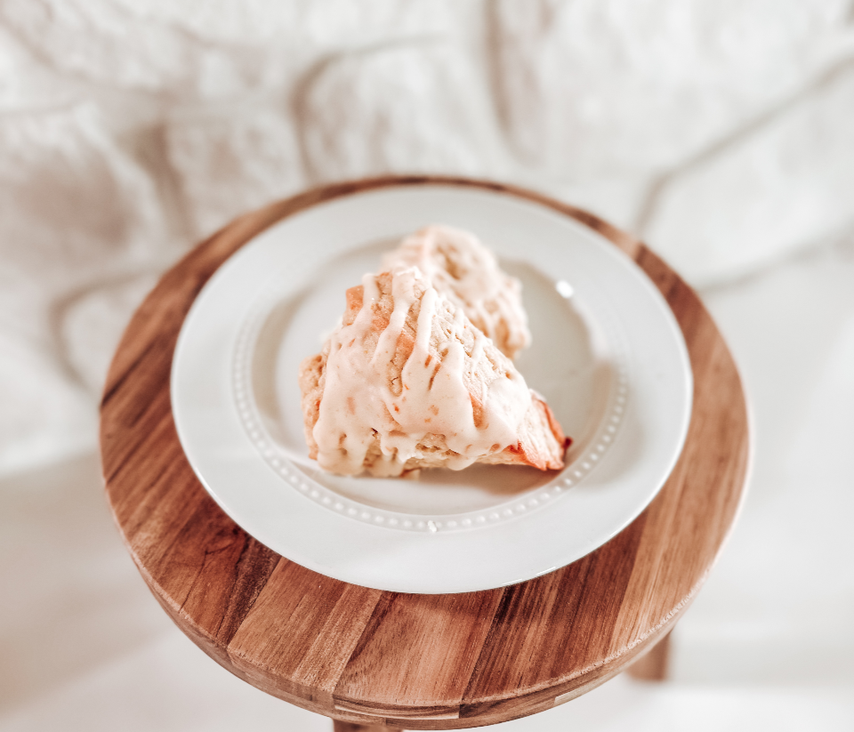 Vanilla Orange Sourdough Scones - 2 pack