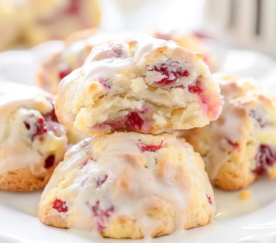 Lemon Raspberry Scones - 2 Pack