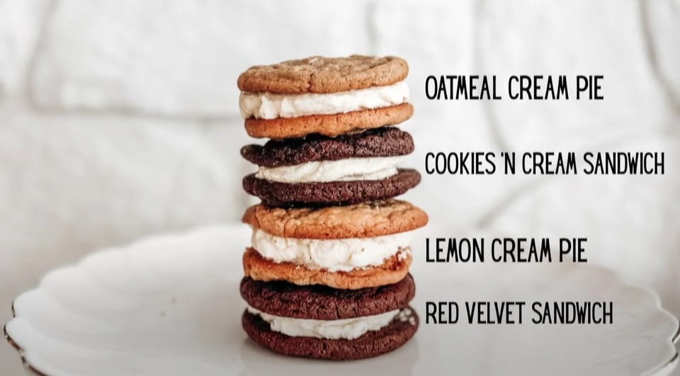 Cookies 'n Cream Sourdough Whoopie Pie - Each