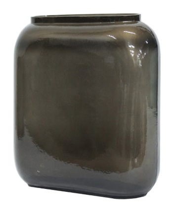 Sumner - Gray / Gold Finish - Vase - 9.25"