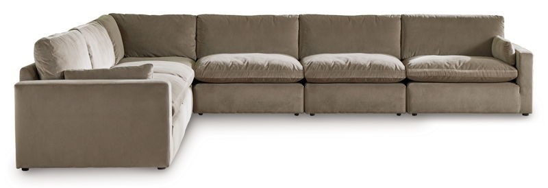 Sophie - Cocoa - 6-Piece Sectional