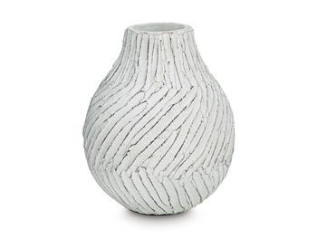 Shelvie - Distressed White - Vase - 10"