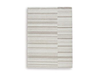 Gadence - Ivory / Tan - Medium Rug
