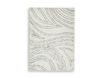 Deenbury - Ivory / Green / Brown - Medium Rug