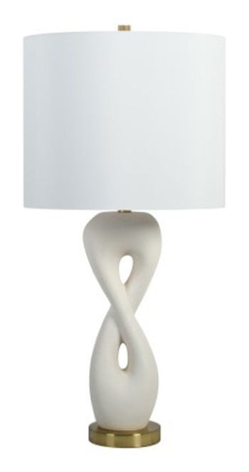 Judrich - White / Gold Finish - Poly Table Lamp