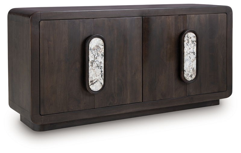 Elliston - Espresso Brown - Accent Cabinet