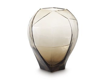 Ewart - Light Brown - Vase - 10.2"