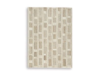Lisgrove - Tan / Brown / White - Medium Rug