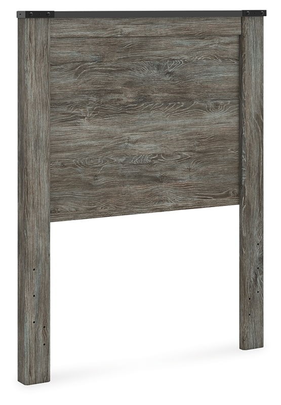 Frandern - Gray - Twin Panel Headboard