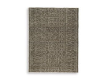 Merrittman - Brown / Ivory - Large Rug