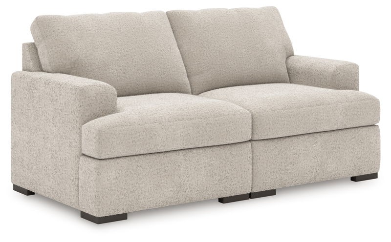 Cuddle Plush - Arctic - 2-Piece Sectional