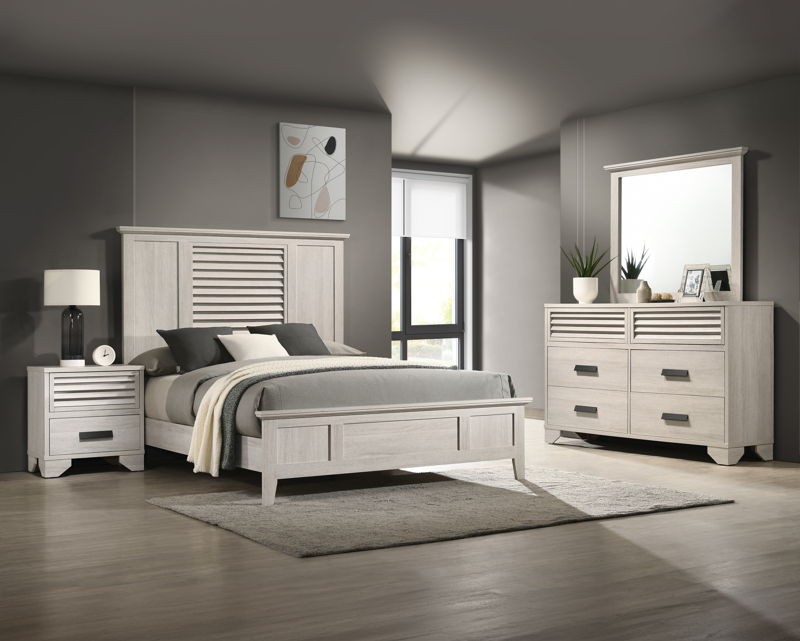 Sarter - Queen 4 Piece Bedroom Set - White