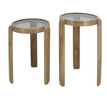 Jossor - Light Brown - Accent Table Set (Set of 2)