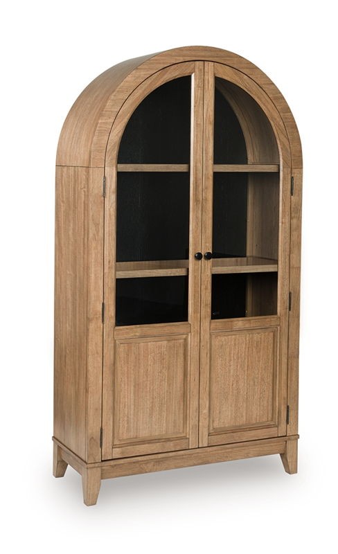 Dagandale - Natural / Black - Accent Cabinet