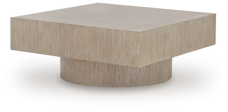 Jorielyn - Light Grayish Brown - Square Cocktail Table