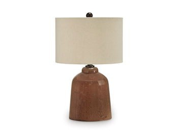 Aaleahya - Rust - Glass Table Lamp