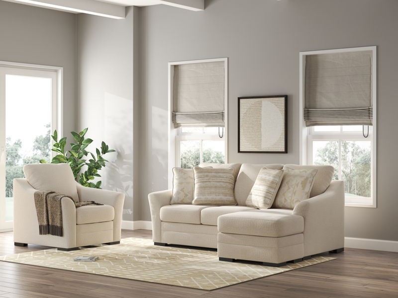 Lango - Jute - 2 Pc. - Sofa Chaise, Chair
