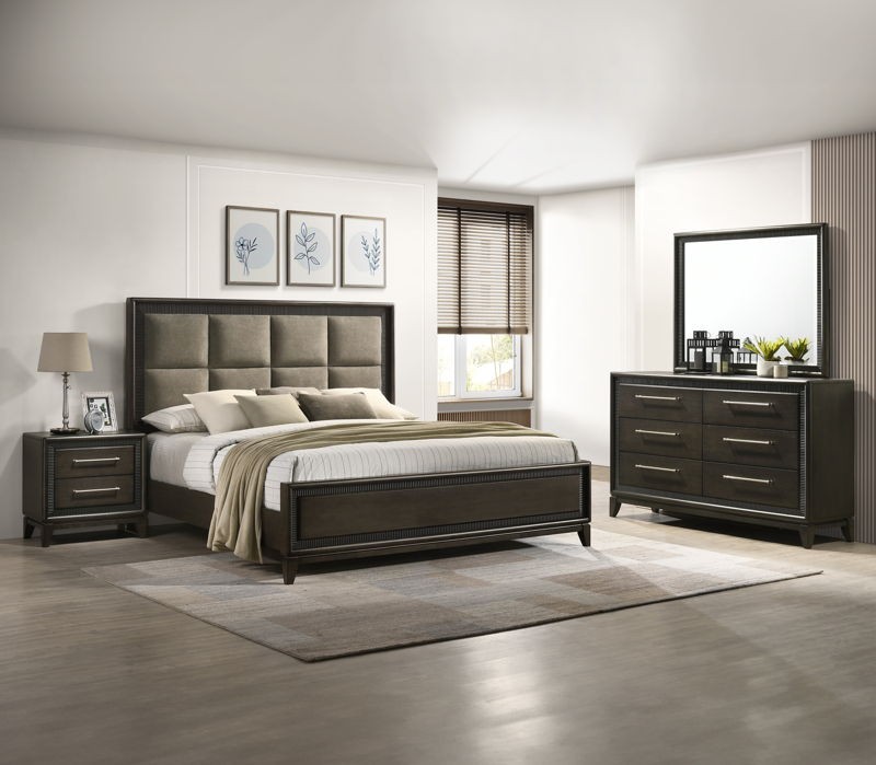 Saratoga - Queen 4 Piece Bedroom Set - Black