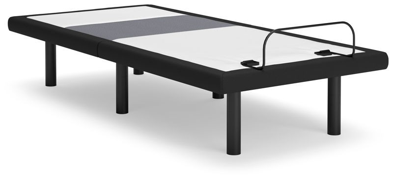 Best Base With Lumbar And Audio - Charcoal Gray - Twin XL Adjustable Base