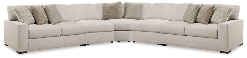 Ballyton - Sand - 5-Piece Sectional