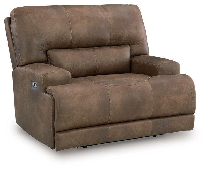 Beckley Place - Earth - Power Recliner With Adjustable Headrest