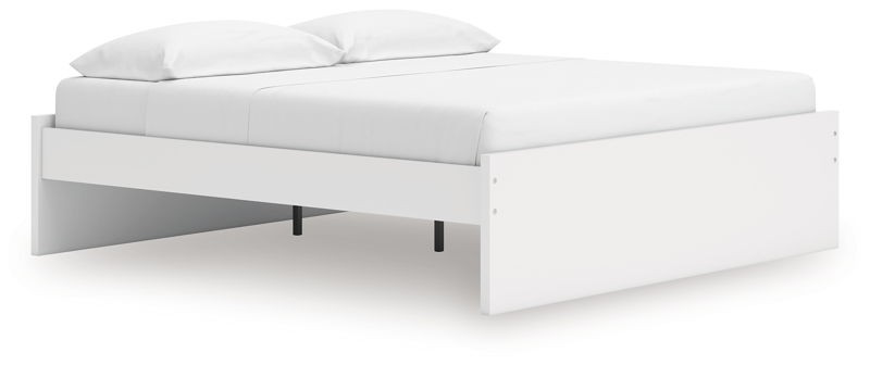 Onita - White - King Platform Bed