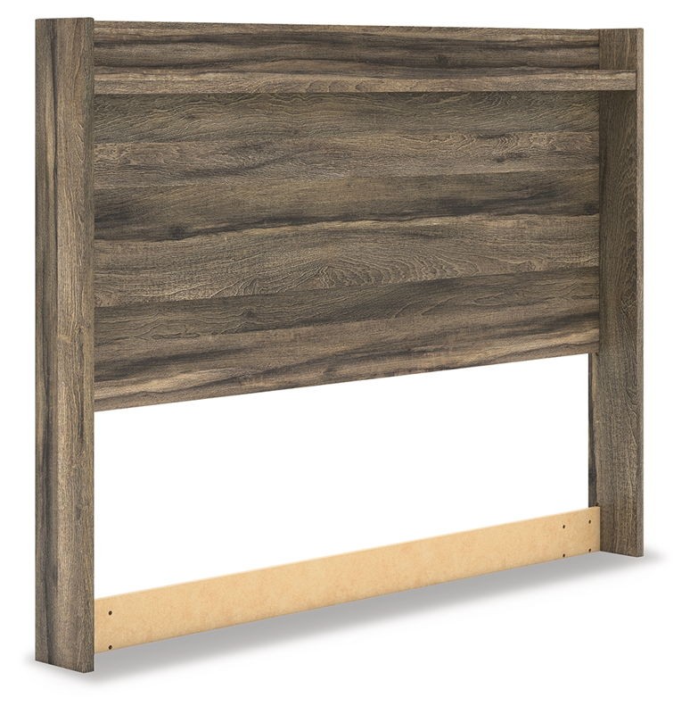 Elbrim - Brown - Queen Panel Headboard