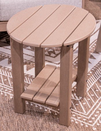 Grover Beach - Driftwood - Oval End Table