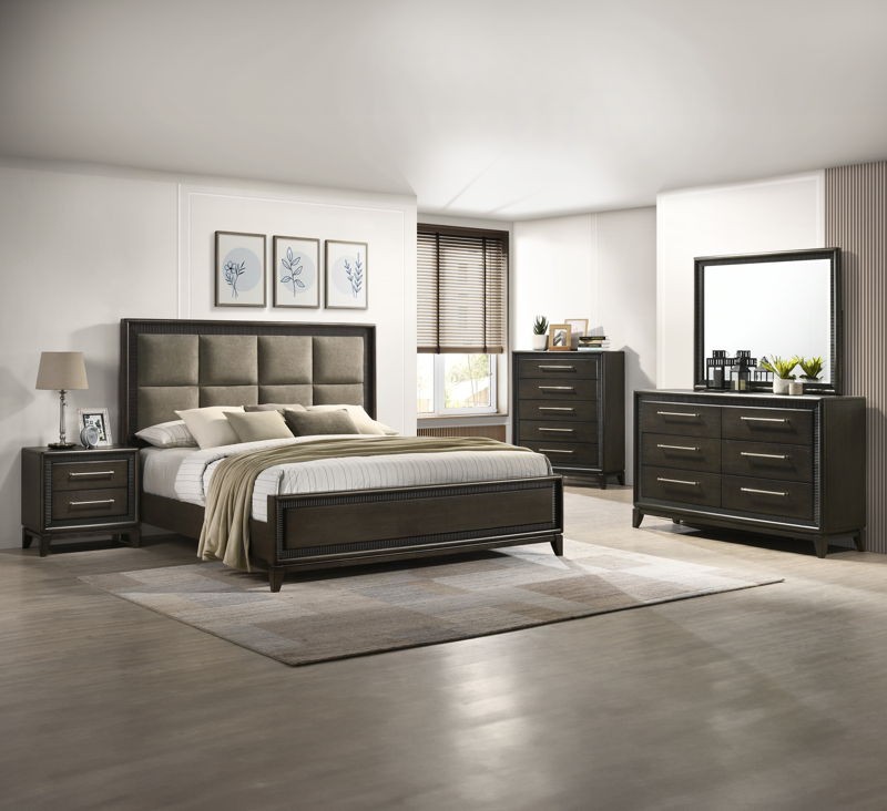 Saratoga - Queen 5 Piece Bedroom Set - Black
