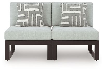 Beachloft - Black - 2-Piece Outdoor Sectional