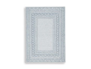 Azelhurst - Blue / Ivory / Gray - Medium Rug