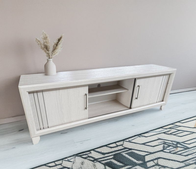 Charlie - TV Stand - White