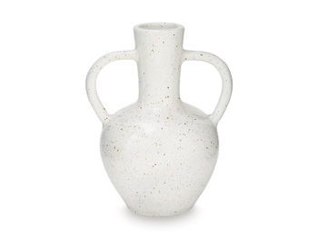 Dallinworth - White / Black - Vase - 15.75"