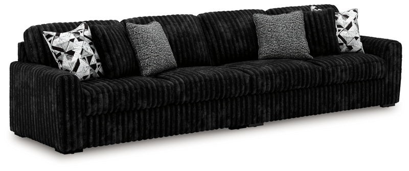 Midnight-Madness - 2-Piece Sectional - Onyx