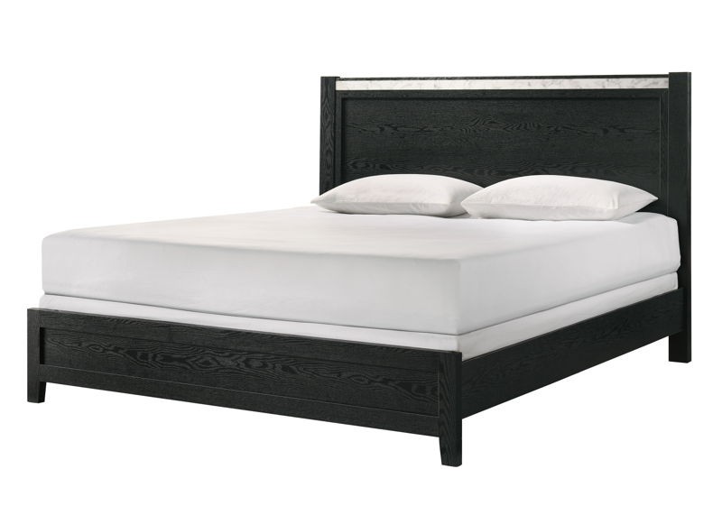 Lamar - King Bed - Black