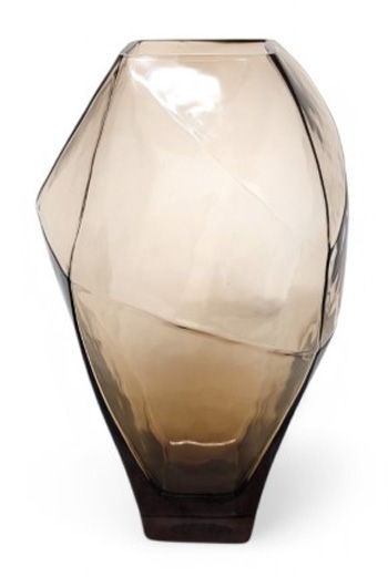 Ewart - Light Brown - Vase - 12"