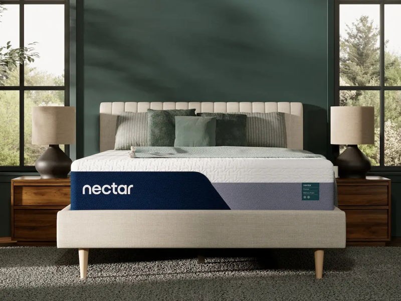Nectar Premier Memory Foam 5.1 - White - California King Mattress