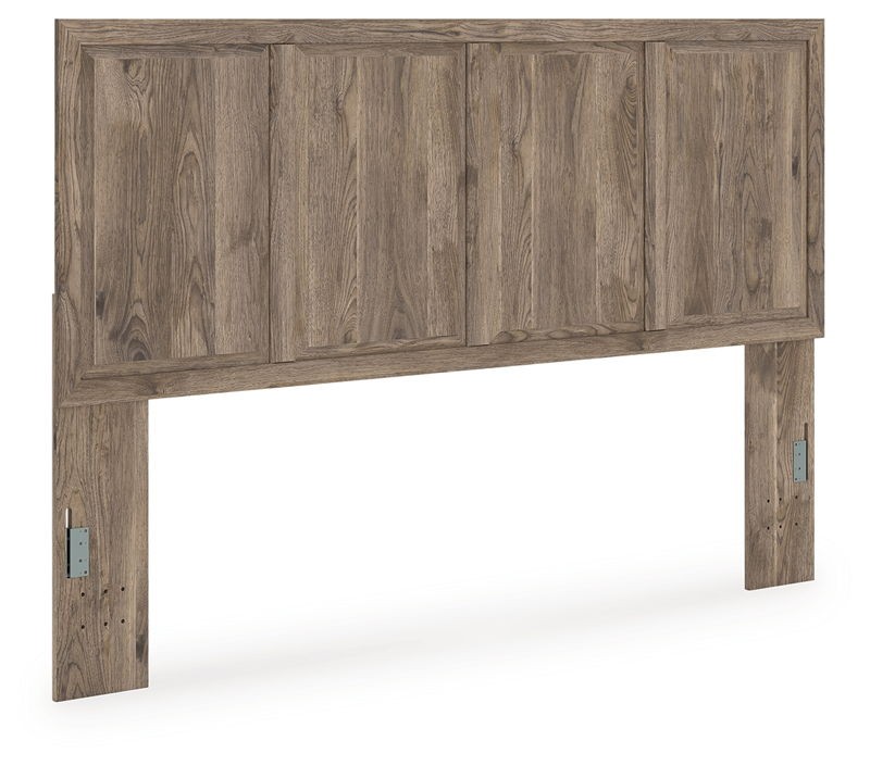 Rusticott - Brown - King Panel Headboard