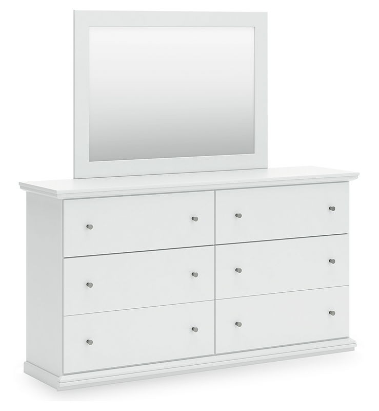 Bostwick Shoals - White - Dresser and Mirror