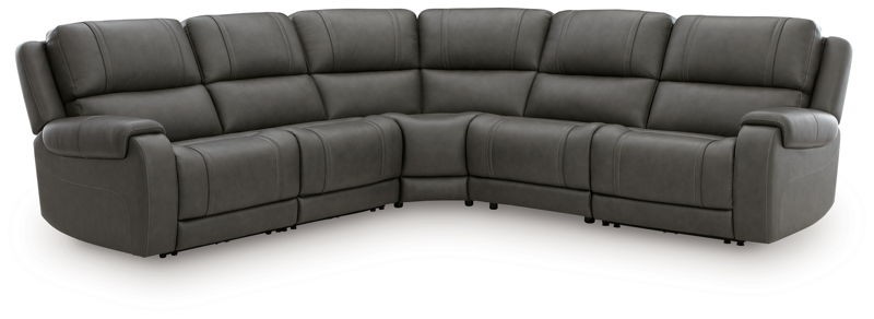 5Z - Pittson - 5-Piece Power Reclining Sectional - Anchor