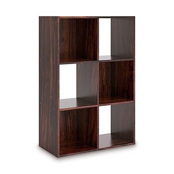 Glosmount - Cherry / Light Brown - Six Cube Organizer