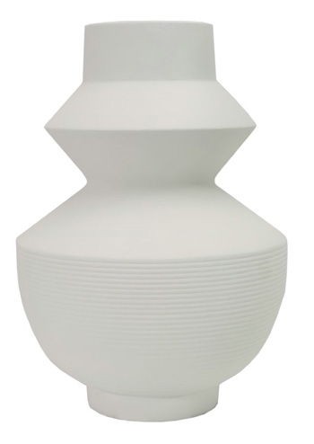 Naveen - White - Vase - 18"