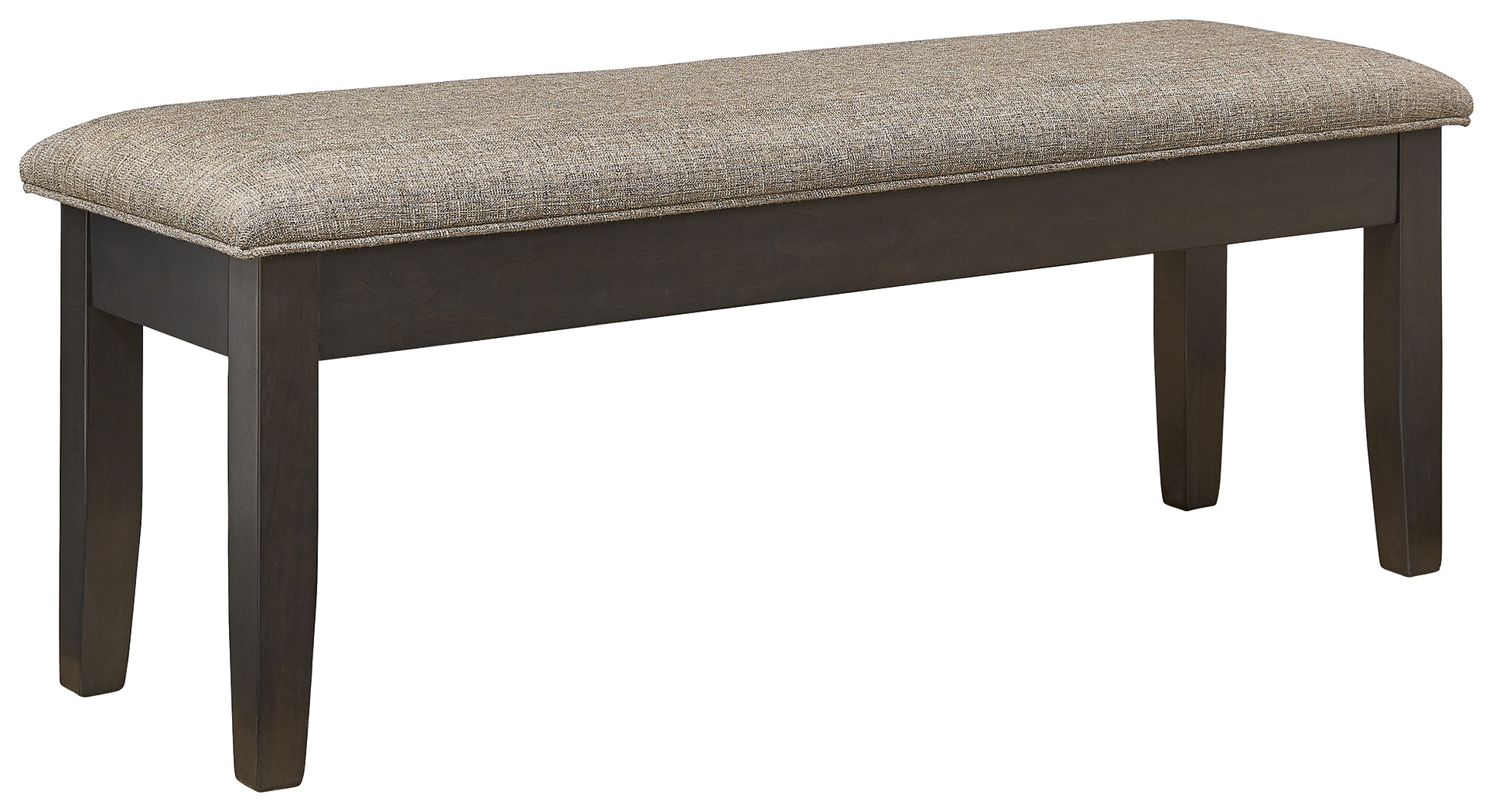 Ambenrock - Light Brown / Dark Brown - Upholstered Storage Bench | ROC ...