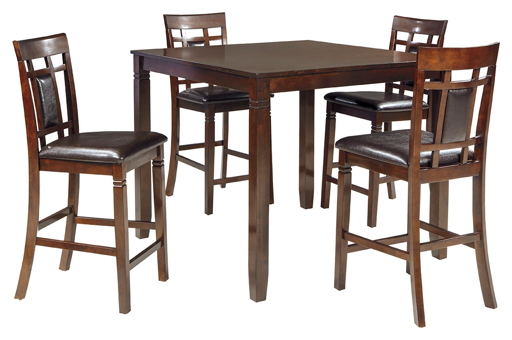Bennox Brown Drm Counter Table Set (Set Of 5) ROC City Furniture
