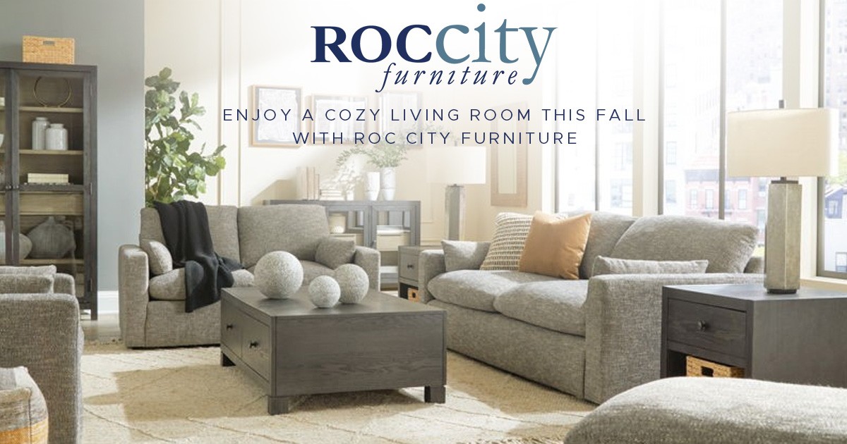 Enjoy a Cozy Living Room This Fall with Roc City Furniture
